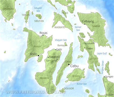 visayas city list